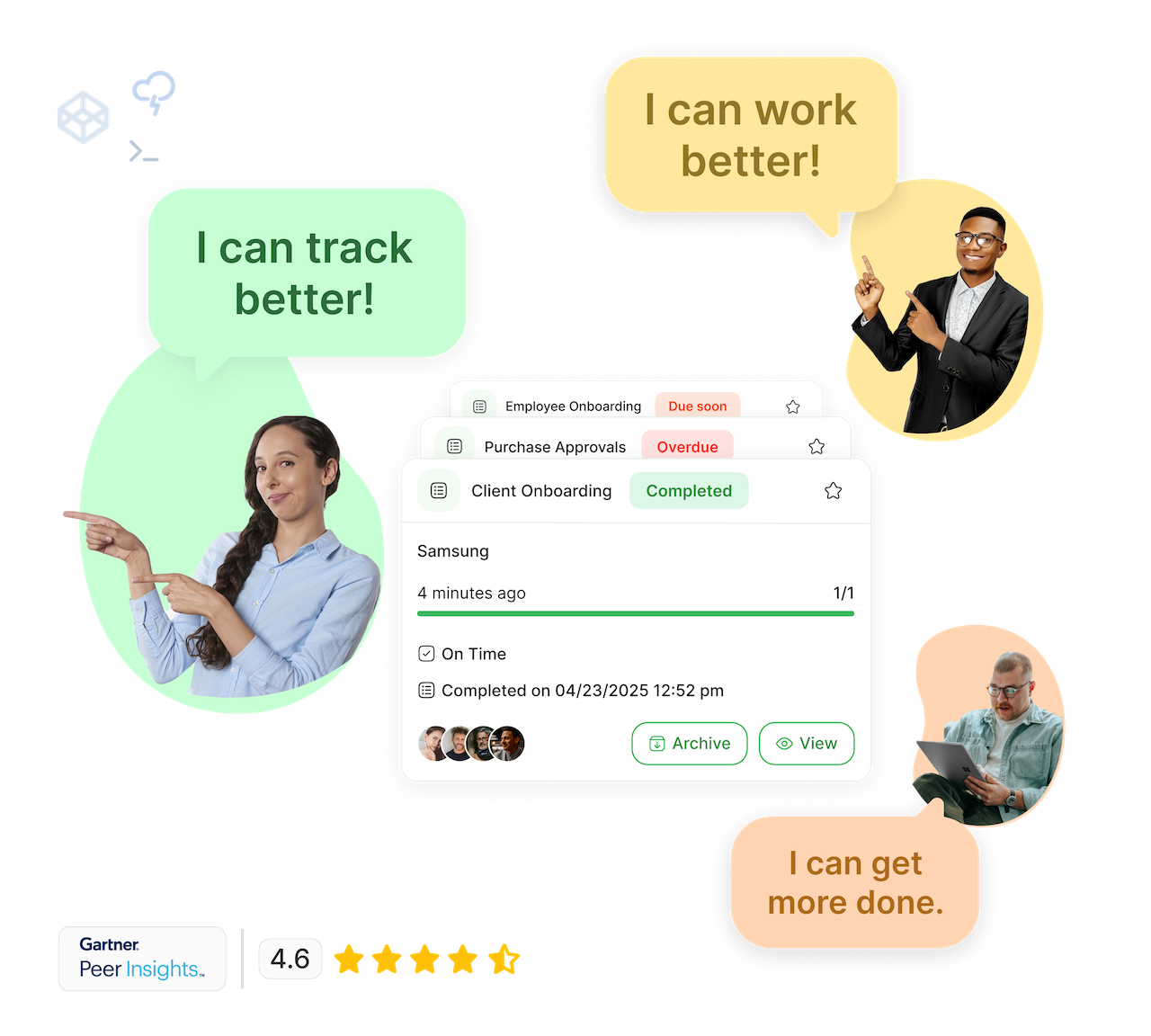 Track all your enterprise workflows beautifully - on Tallyfy