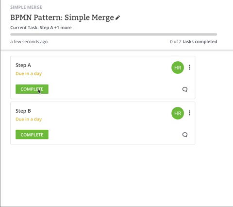 BPMN diagram element - technical illustration
